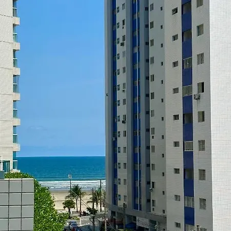 Apto Otima Localizacao A 100M Da Praia, Piscina, Ar Condicionado, Garagem E Portaria 24H Praia Grande  Exterior photo
